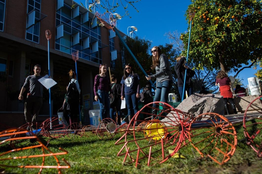 ASU orange harvest by asu campus harvest