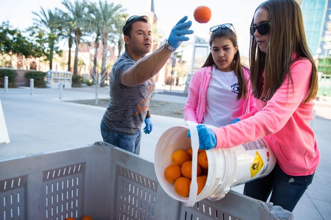 asu campus harvest orange harvest