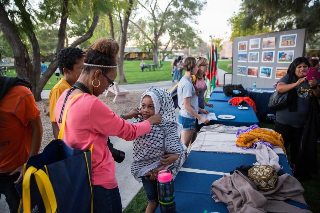 Night of the Open Door at the Thunderbird campus