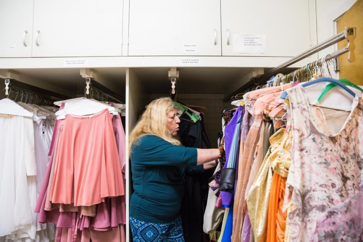 The ASU dance costume shop.