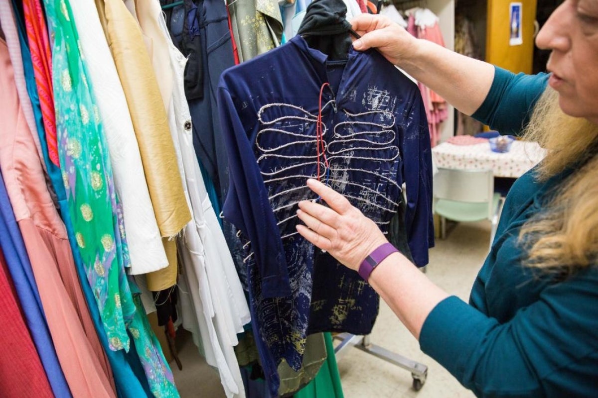 The ASU dance costume shop.