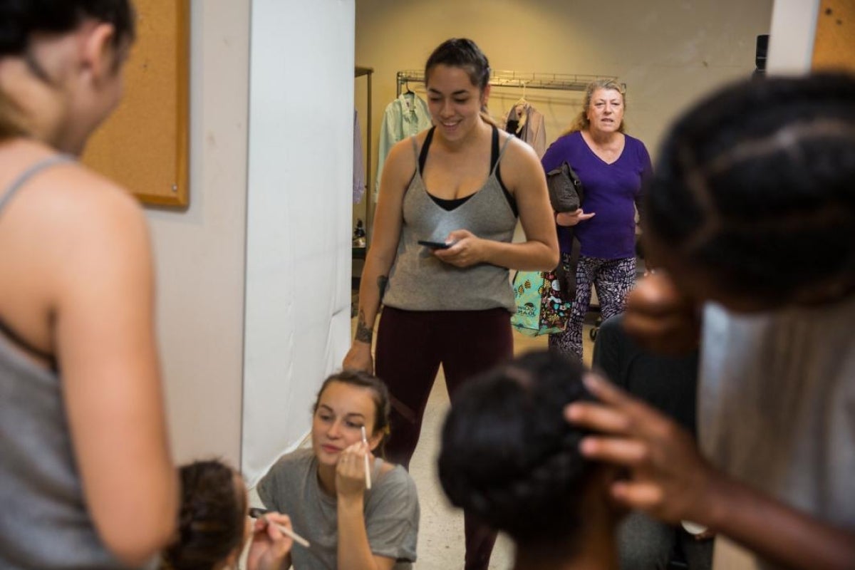 The ASU dance costume shop.