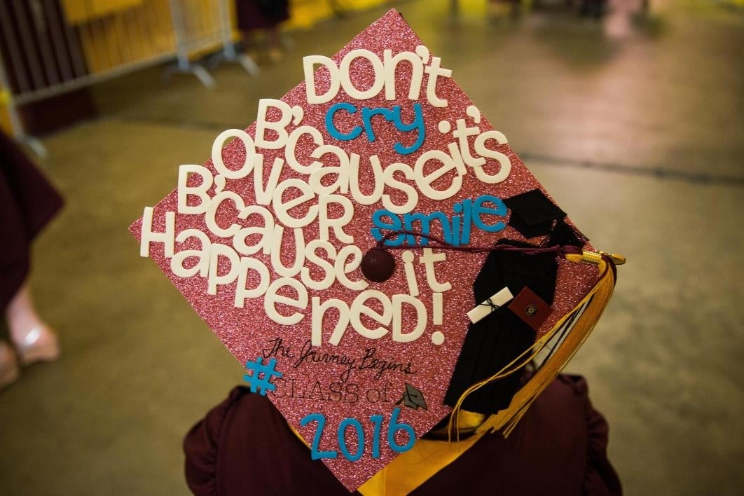 decorated mortar board