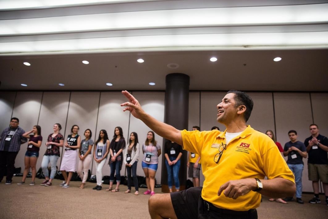 Campers at the Cesar Chavez Leadership Institute