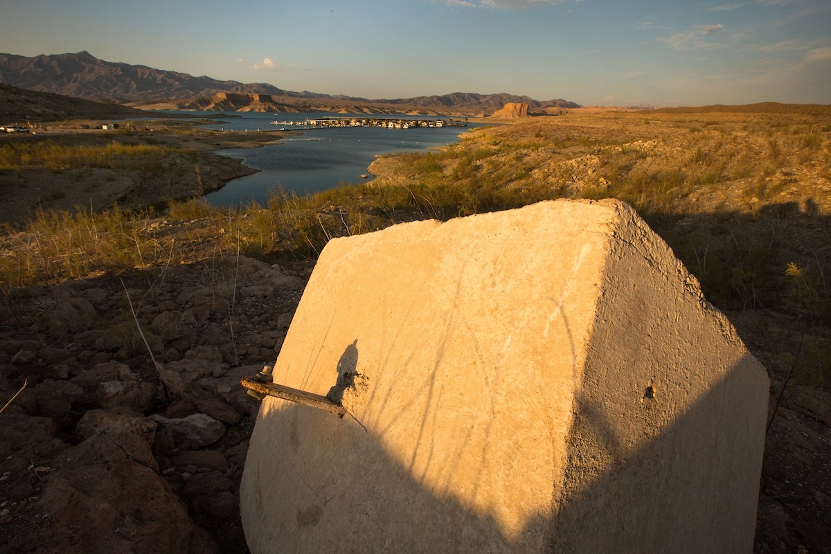 Lake Mead shoreline