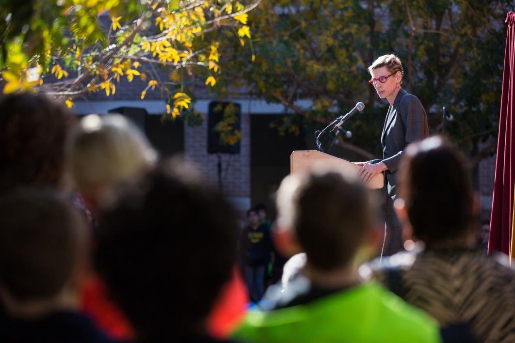 March on ASU West campus