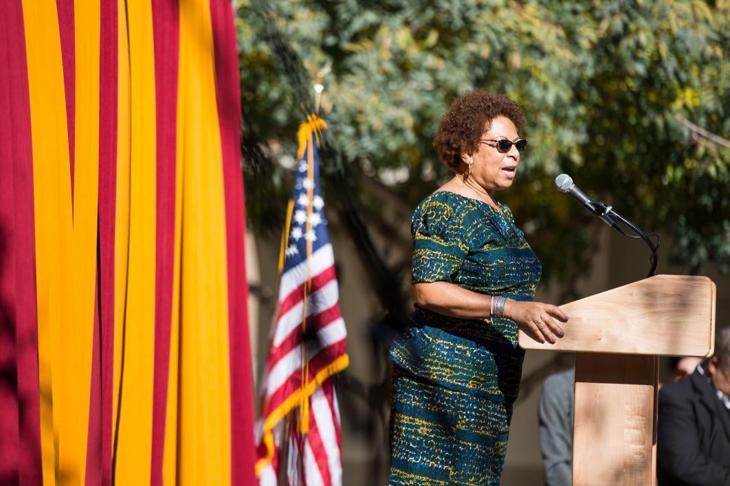 March on ASU West campus