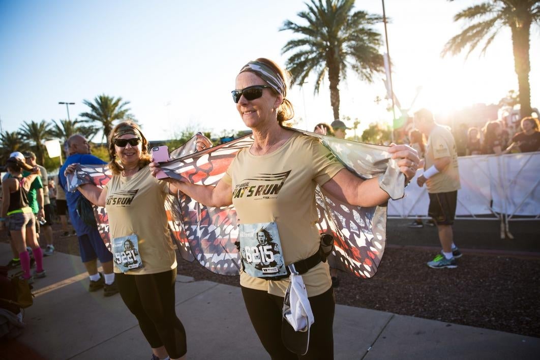 Runners take off in the 2017 Pats Run