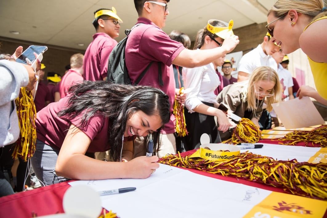 College Signing Day at ASU Prep