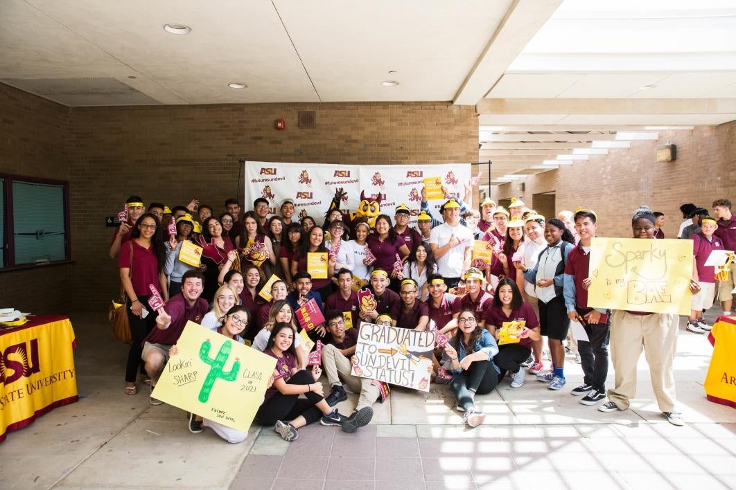 College Signing Day at ASU Prep