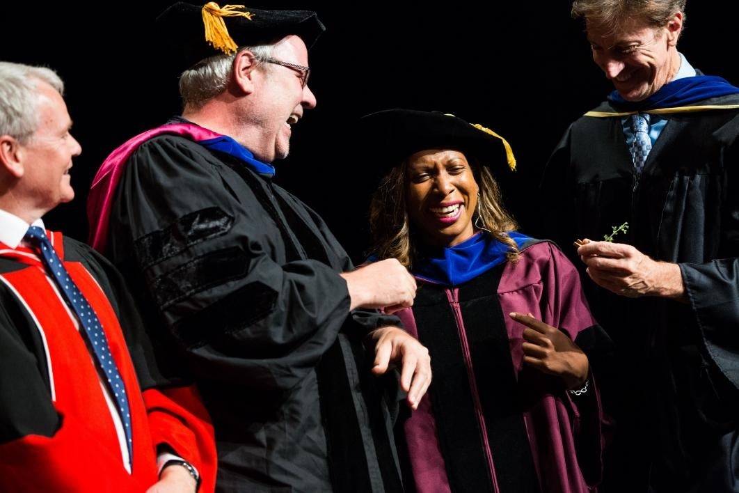 graduate gets pinned with palo verde