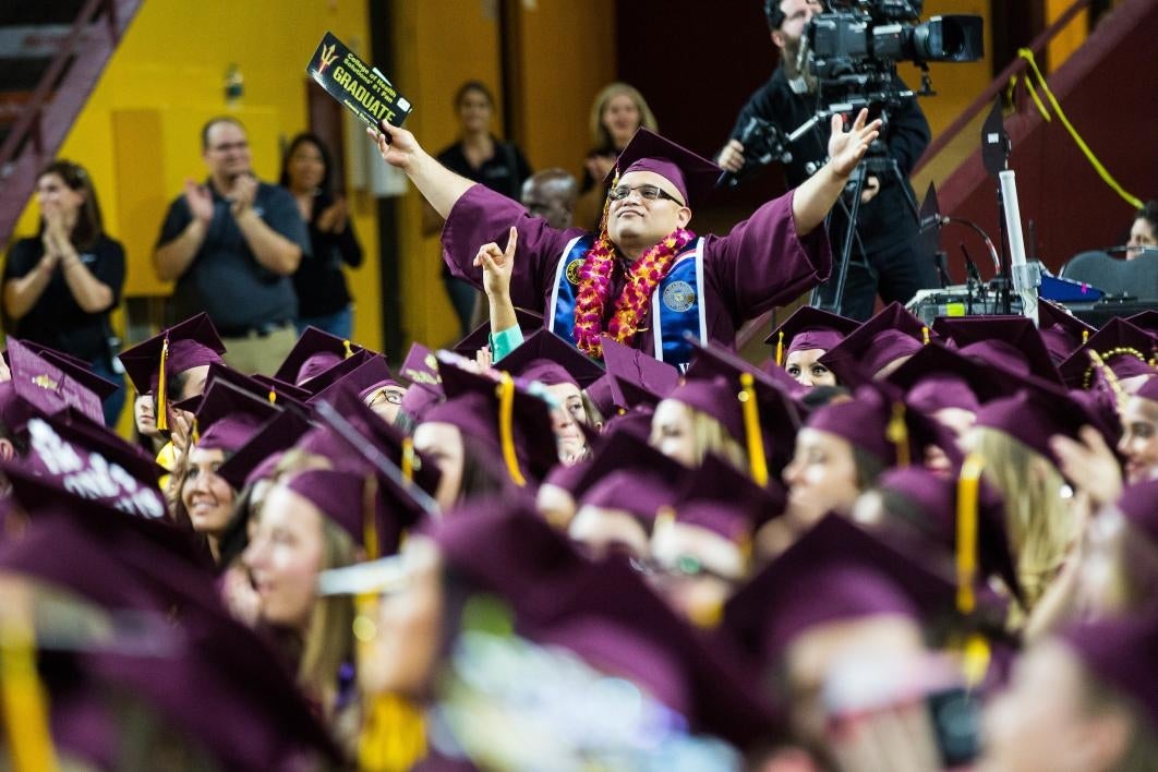 graduate standing to be recognized