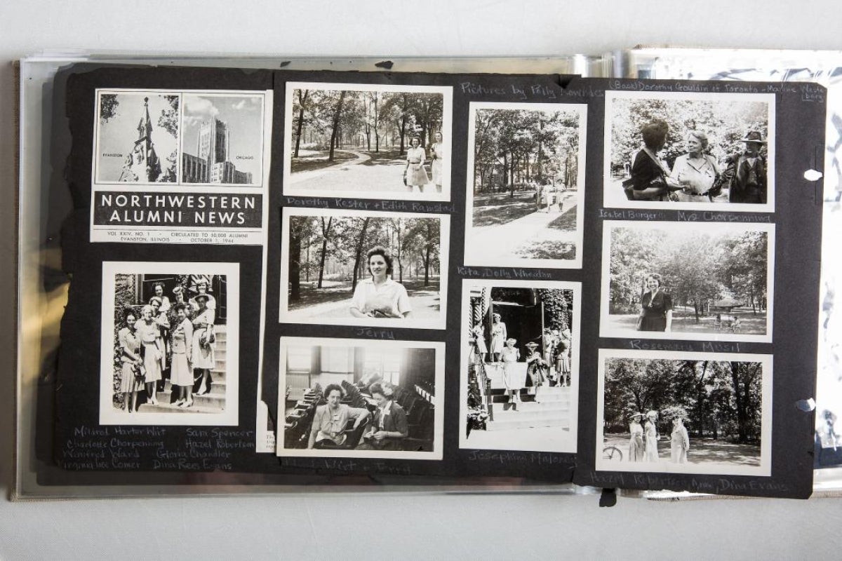 A scrapbook from the Child Drama Collection