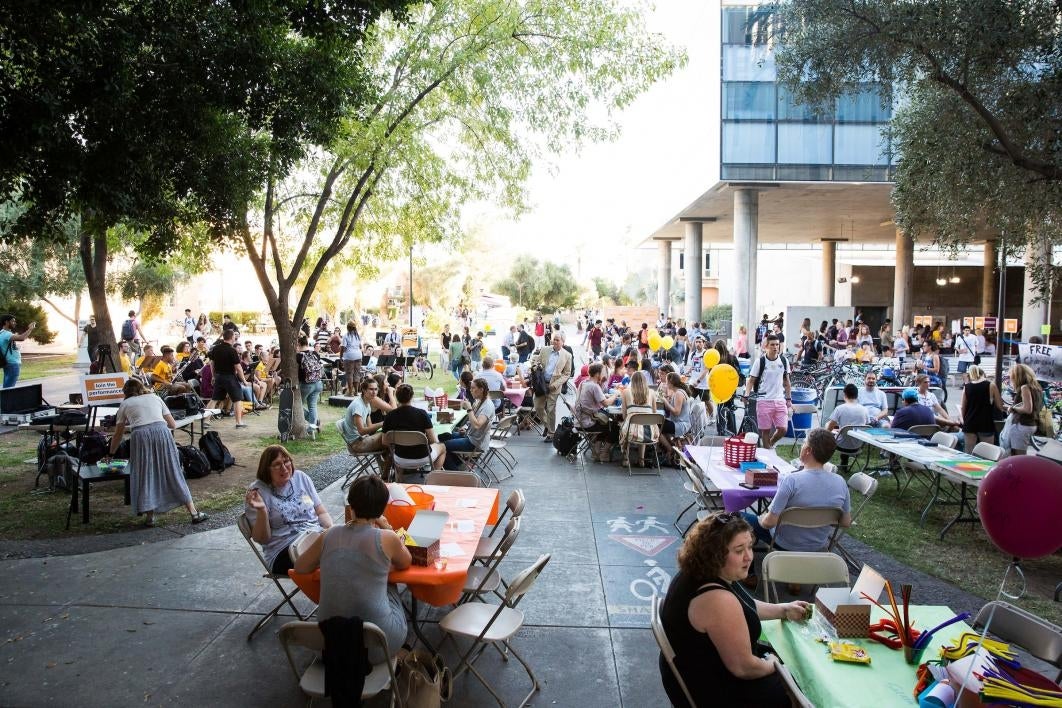 Meal on the Mall at Herberger Institute Day