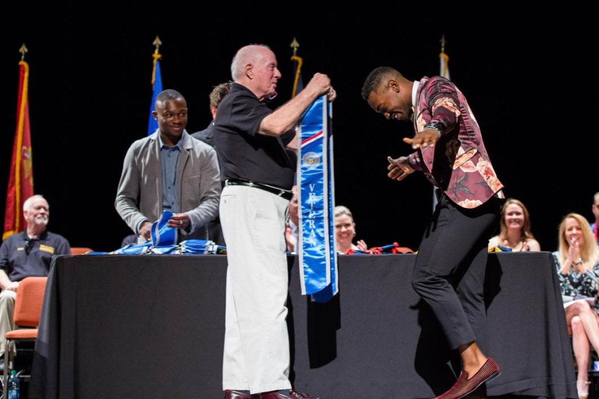 Veterans Honor Stole Ceremony