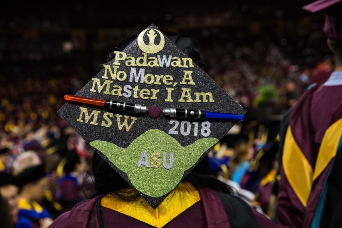 ASU spring 2018 graduate commencement