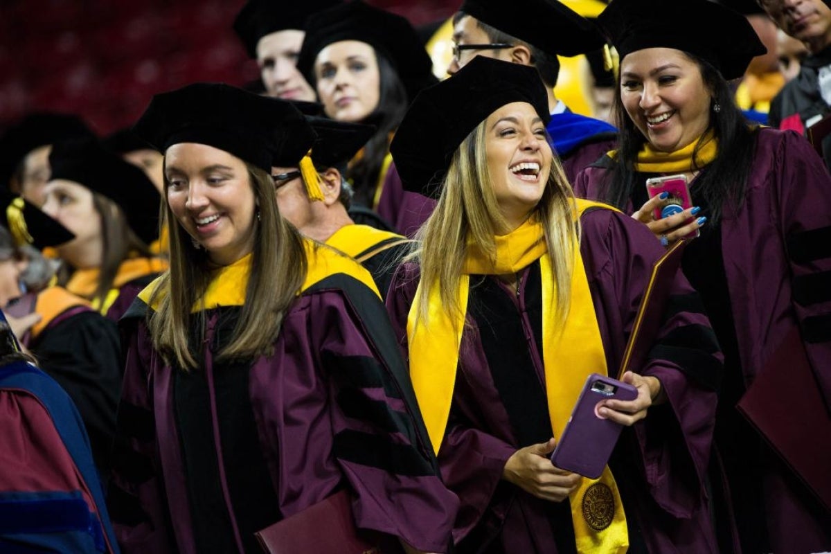 ASU spring 2018 graduate commencement