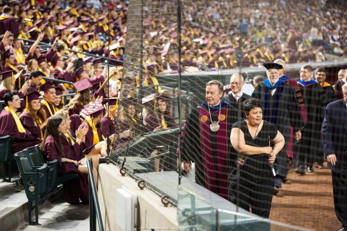 ASU spring 2018 undergraduate commencement