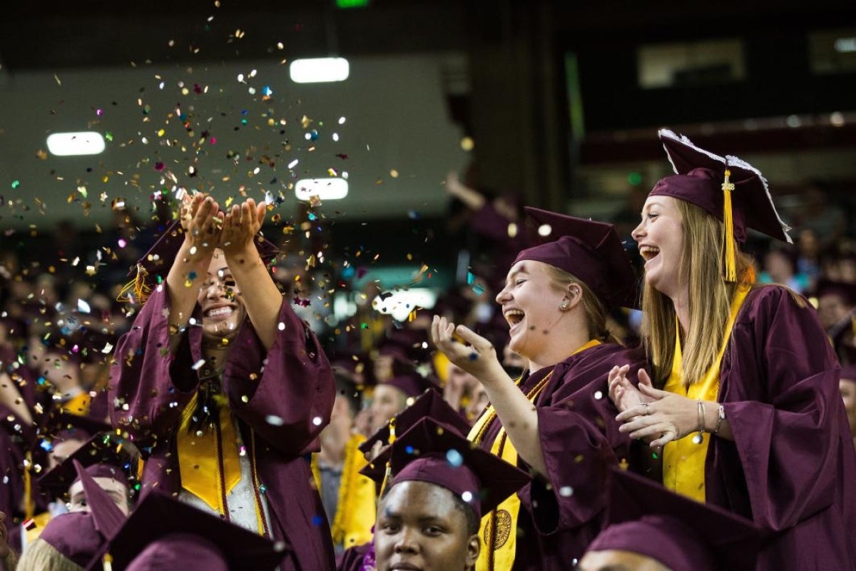 ASU spring 2018 undergraduate commencement