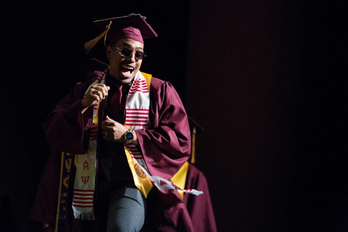 graduate dancing