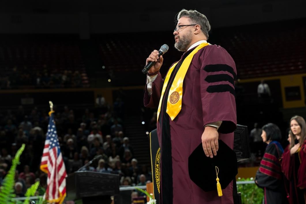 ASU fall 2018 graduate commencement