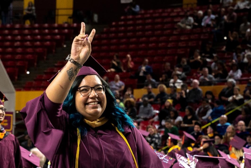 ASU fall 2018 graduate commencement