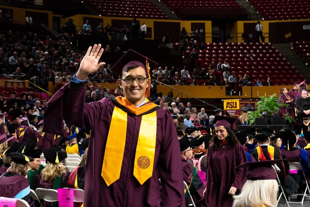 ASU fall 2018 graduate commencement