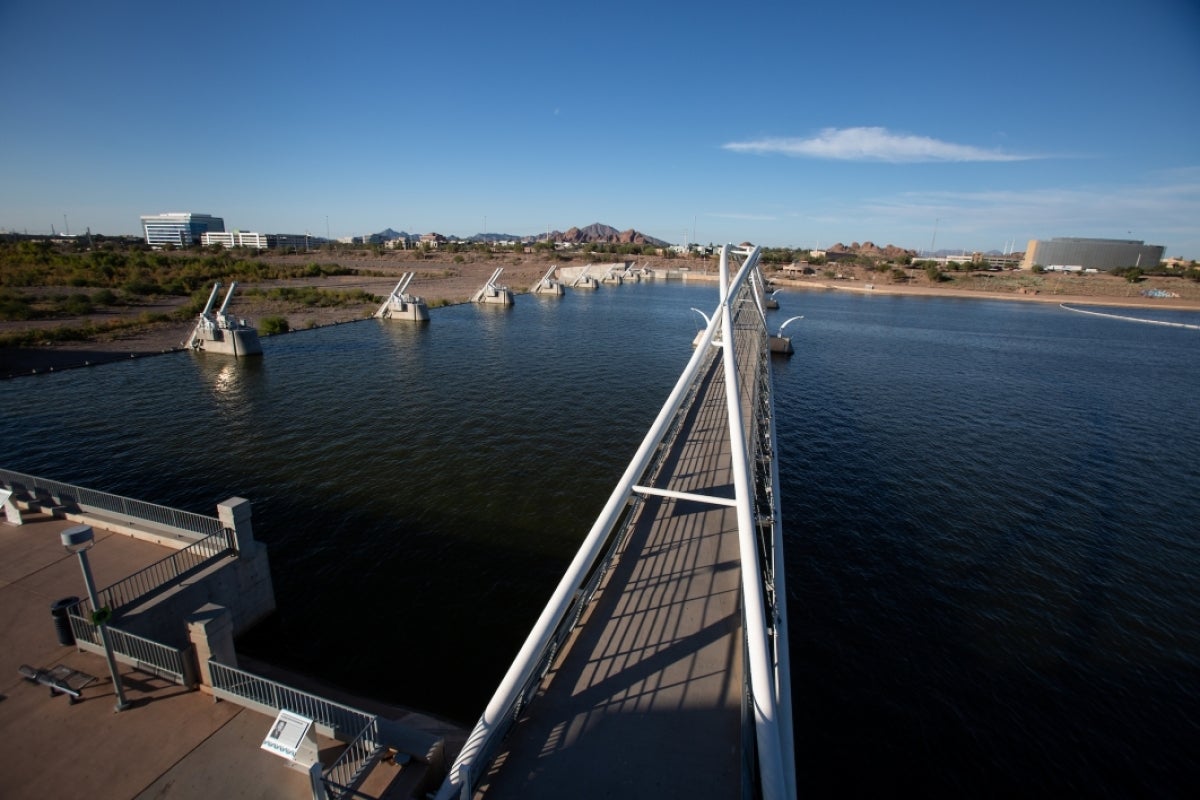 Elmore Bridge, Tempe Town Lake