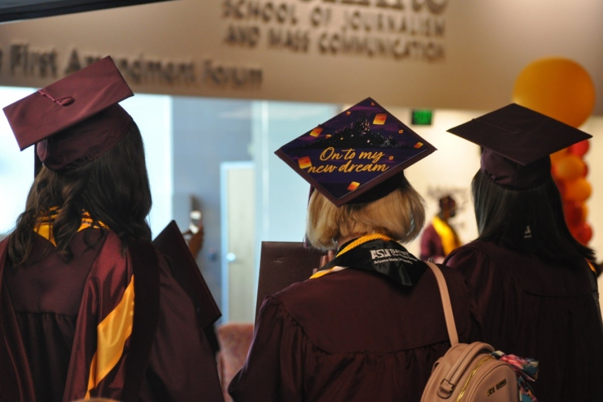 Cronkite School graduation