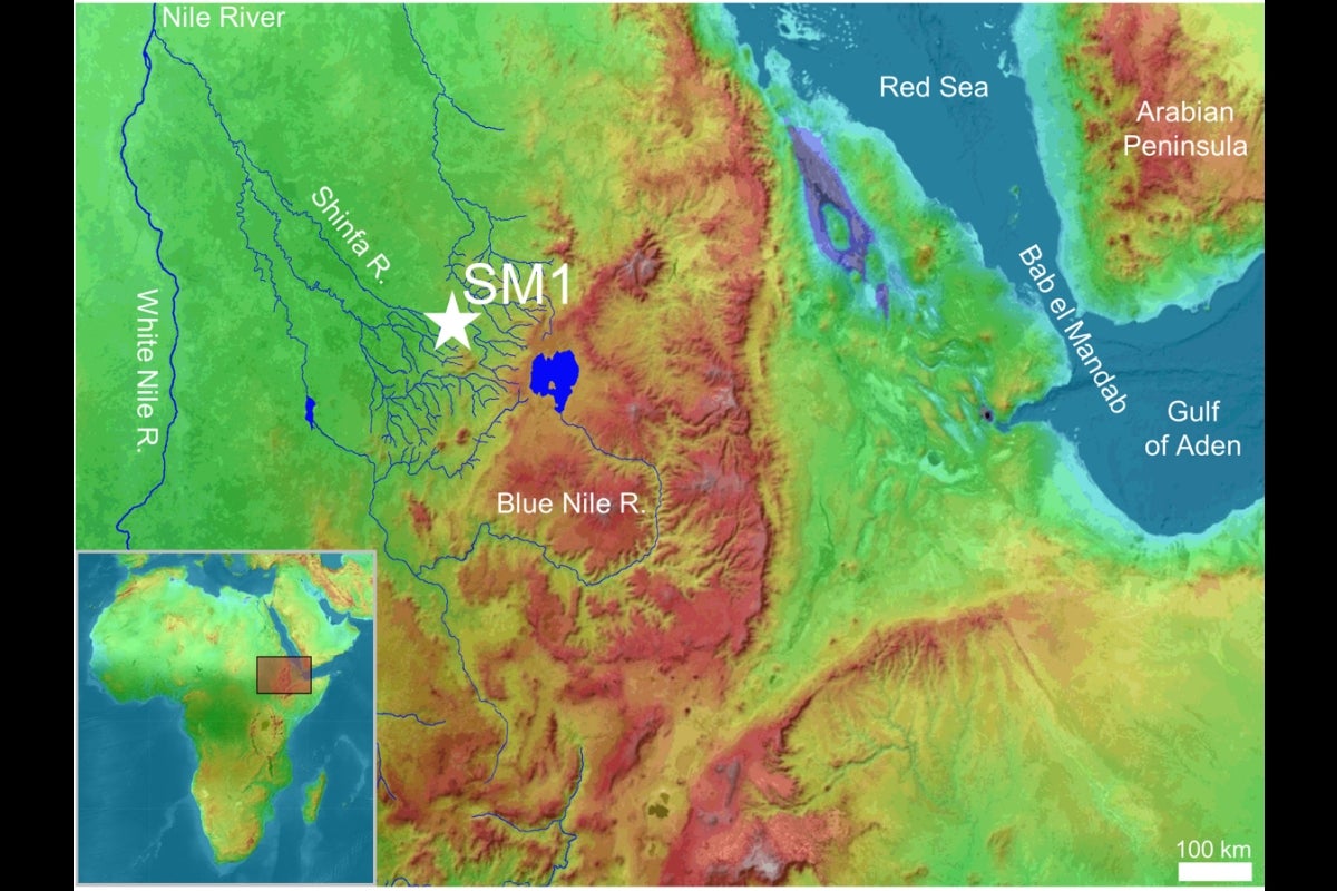 Map of Shinfa-Metema 1