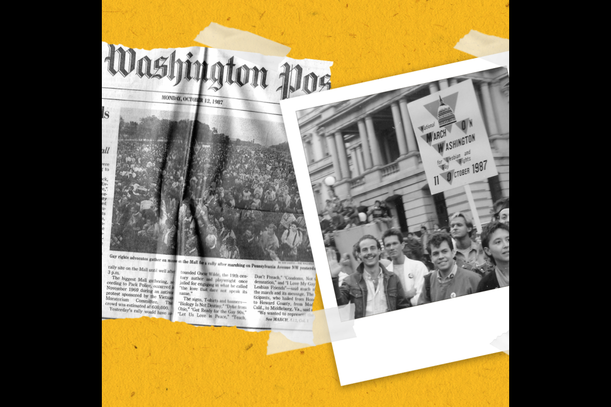 Washington Post clip of the Second March on Washington and clip of protest attendees.