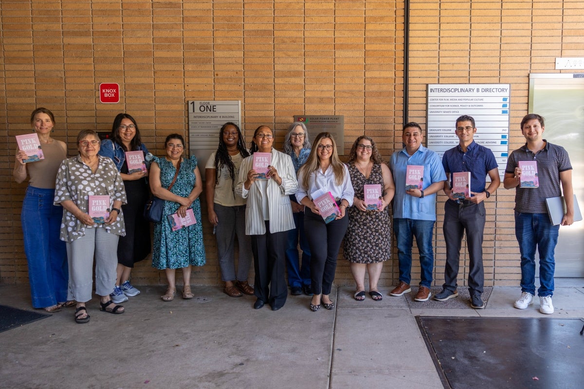 Drs. Emir Estrada (School of Human Evolution and Social Change) and Mary Margaret Fonow (School of Social Transformation) were presenters during the book launch earlier this year at ASU Tempe. 