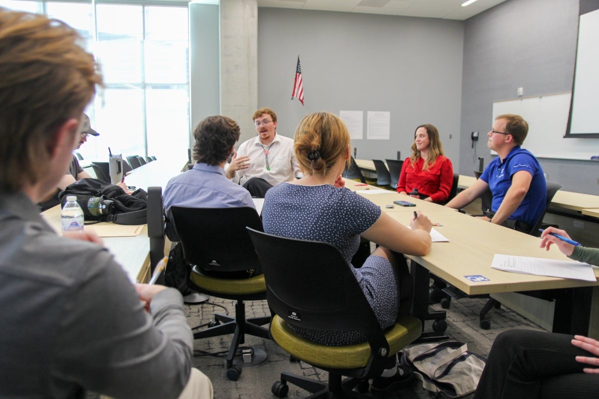 ASU students interview staff members from the City of Avondale