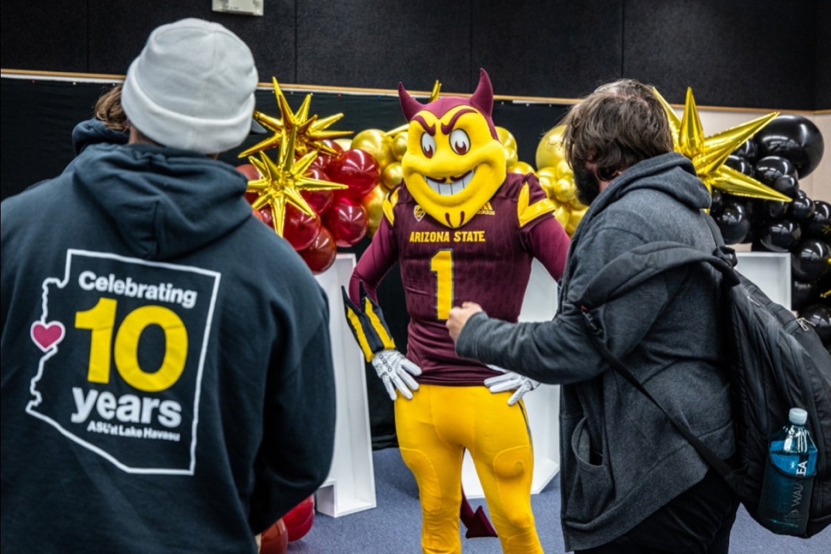 ASU mascot Sparky