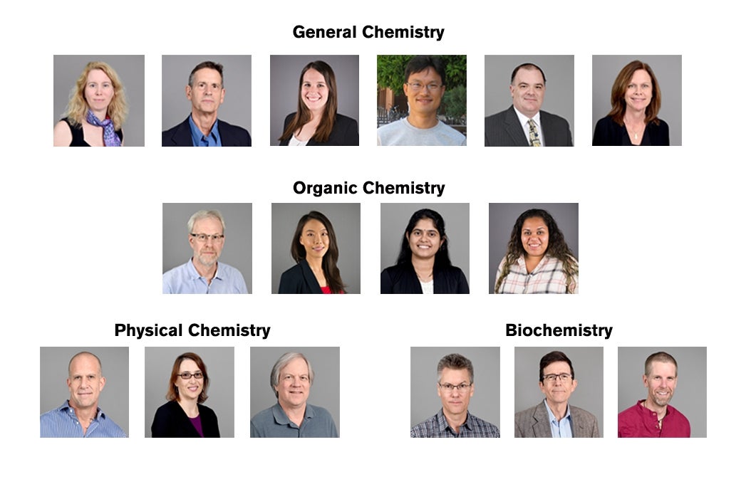 Online Biochemistry Faculty