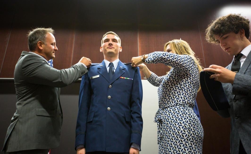 Spring 2016 Air Force ROTC Commissioning Ceremony