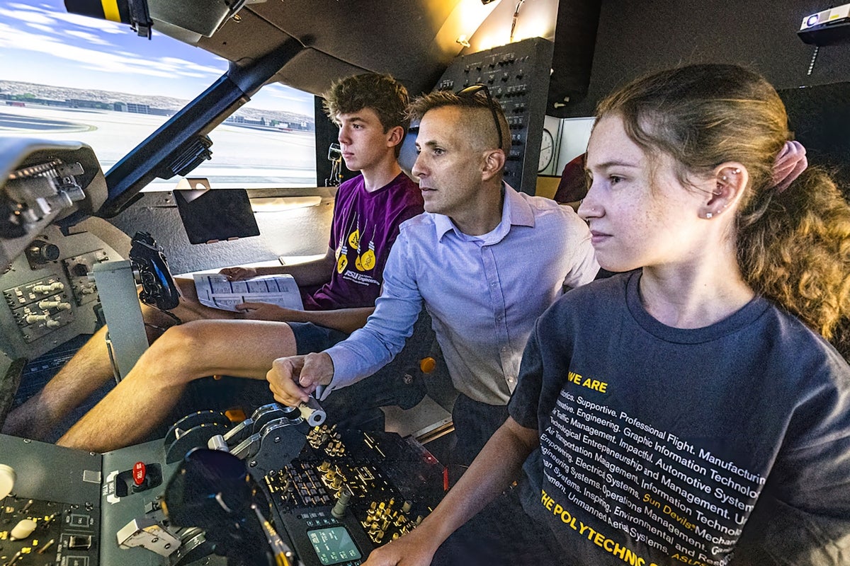 CRJ-200 Flight Simulator at Arizona State