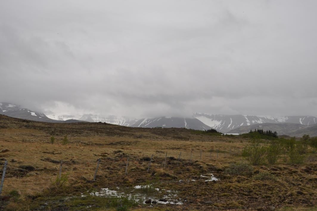 An atmospheric landscape from from the summer 2018 