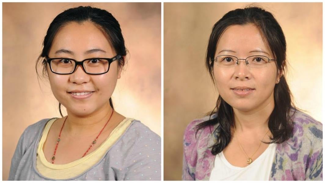 Biodesign Institute scientists Yue Deng and Fang Chen