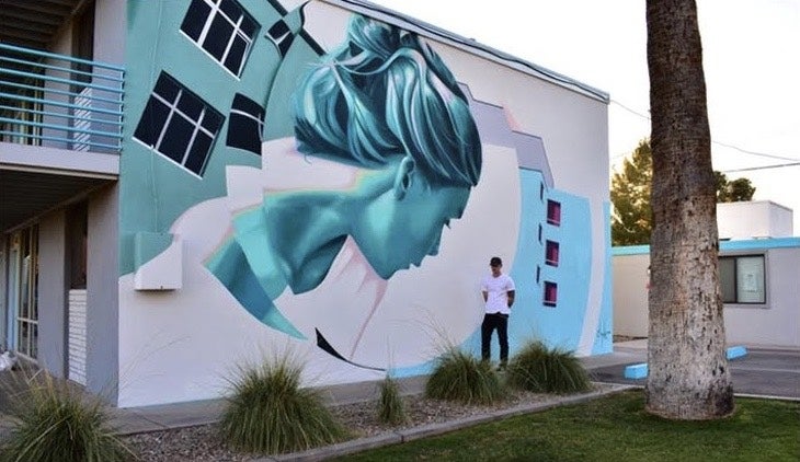 ASU alum and muralist Clyde Thompson