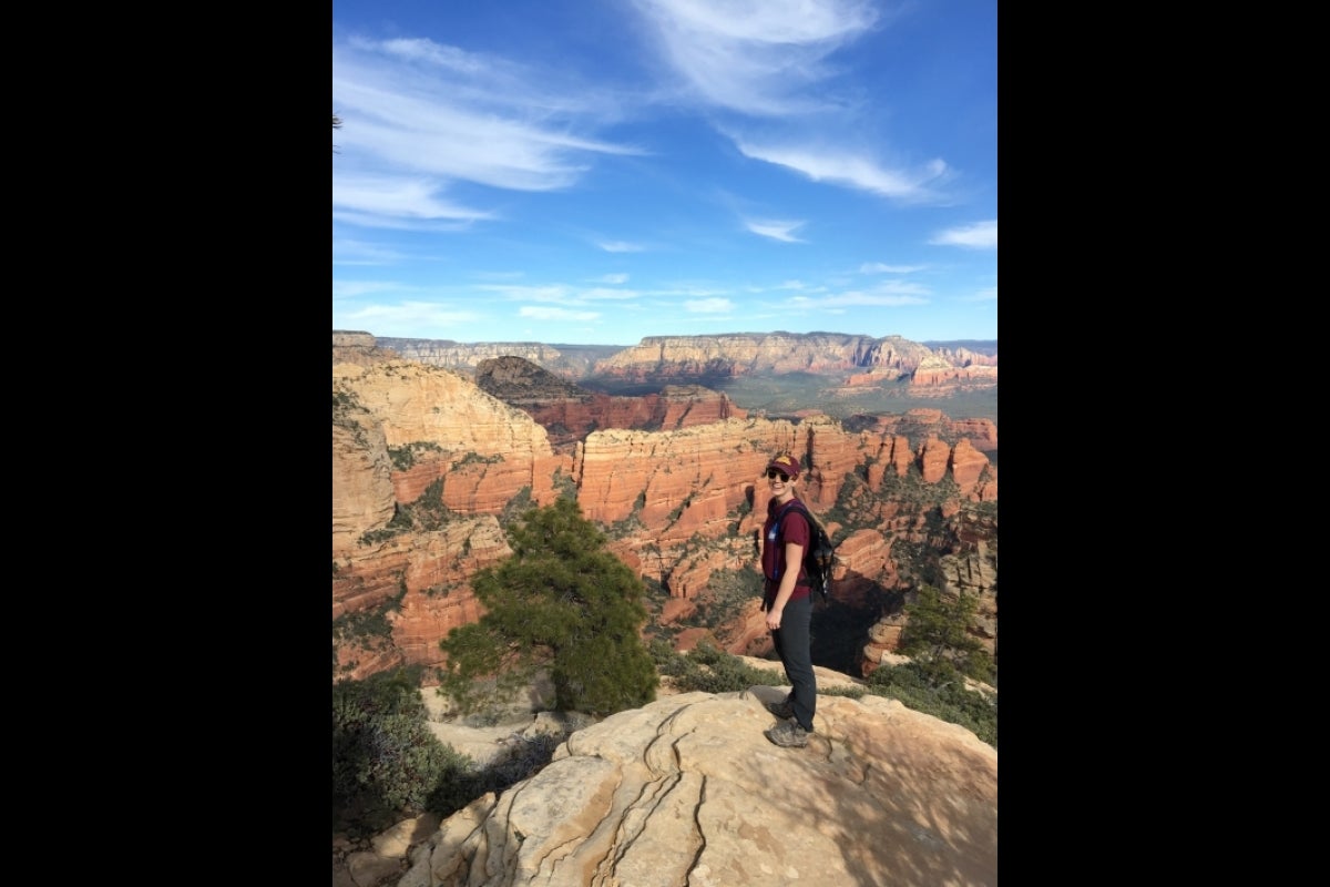 Lauren Dickman in Sedona