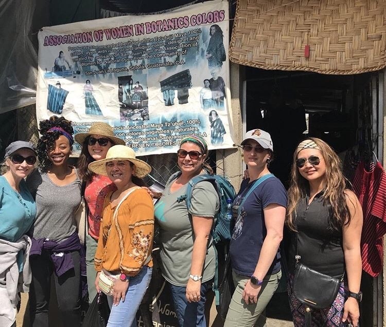 CONHI DNP Students sightseeing in Guatemala