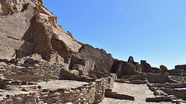 Kelly Erickson at Chaco Canyon March 2021