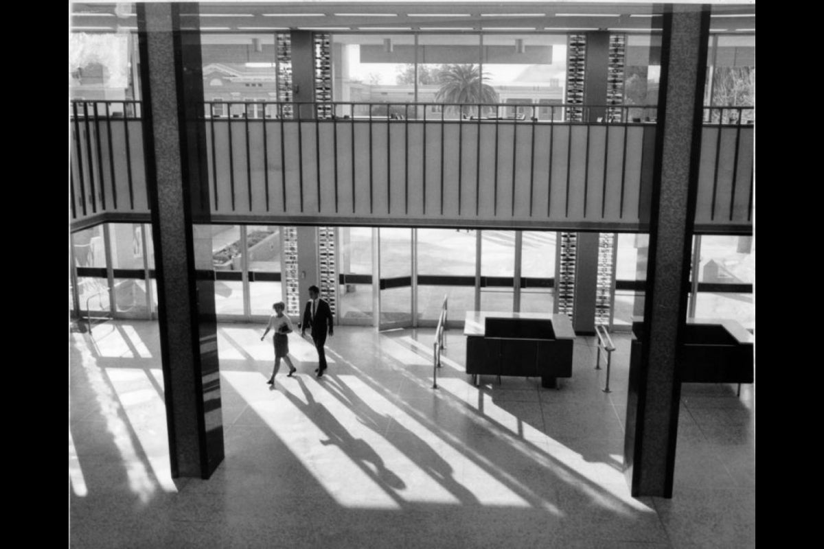 Hayden mall-level entrance