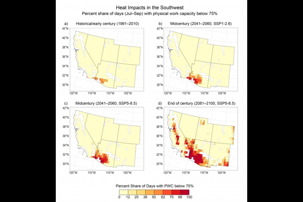 Heat impacts in the Southwest