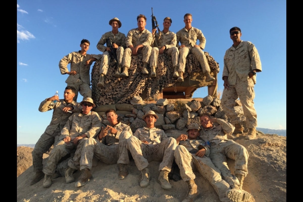 ASU Marine Vets in Mojave Desert 2016