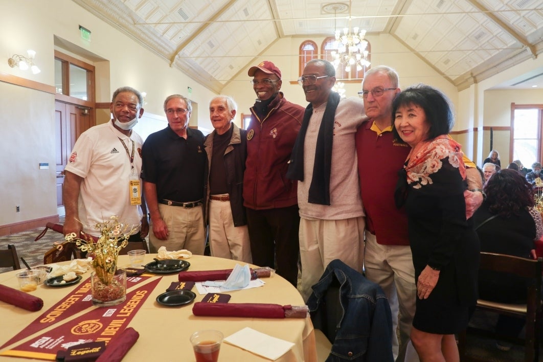 Charles Moore, Ted Olivo, Larry Kentera, Joe Caldwell, Joe Petty, Gary Venturo and Christine Wilkinson.