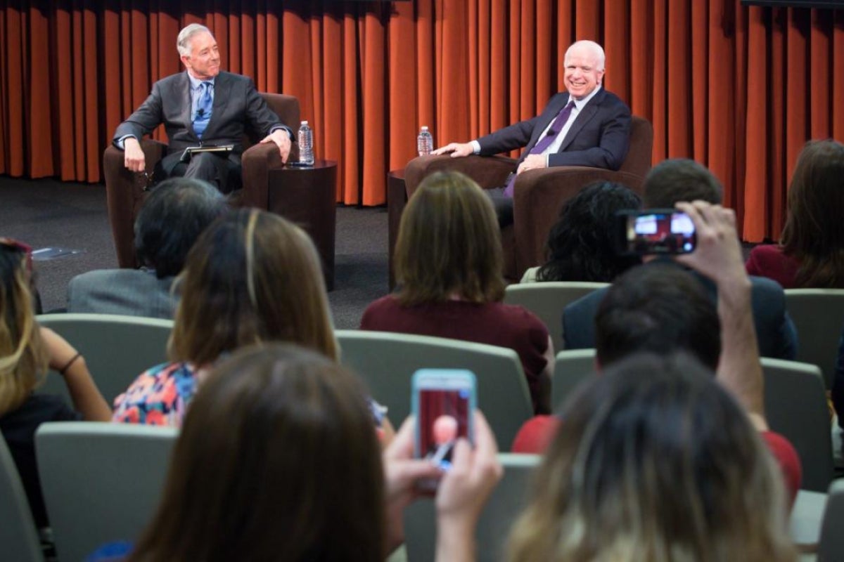 Jeff Cunningham interviews Sen. John McCain