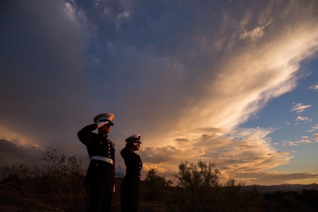 sunset soldiers