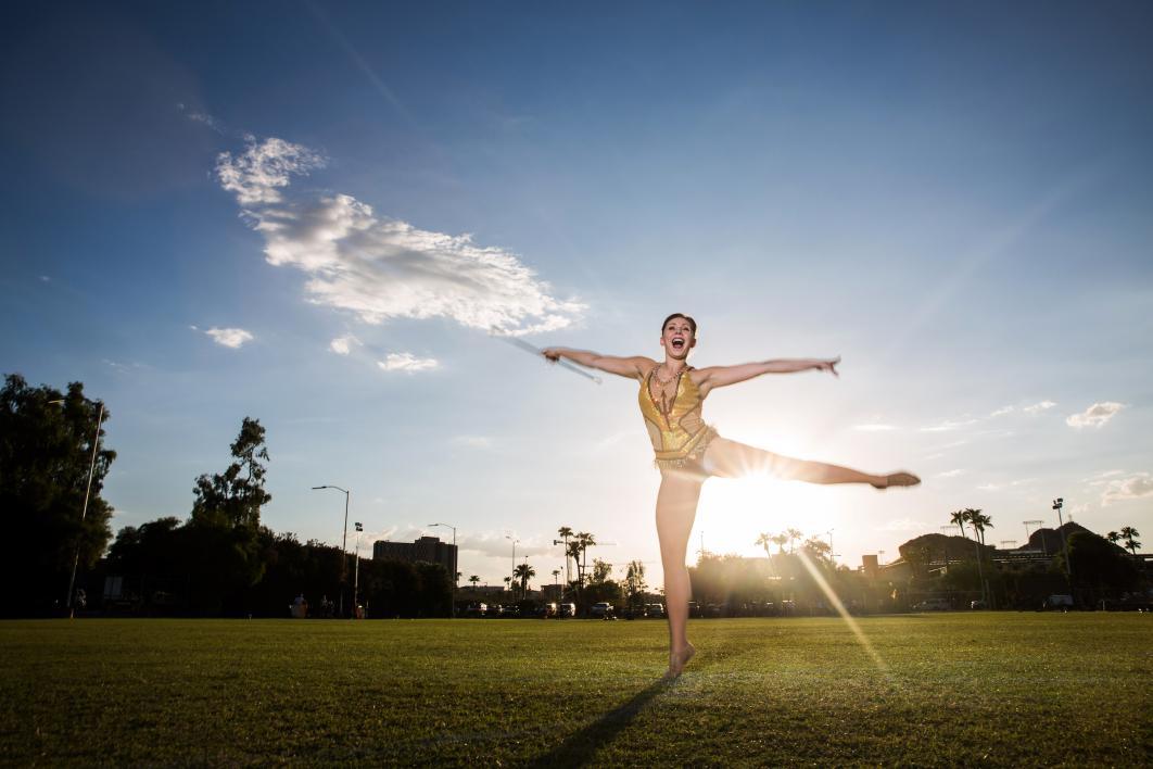 baton twirler